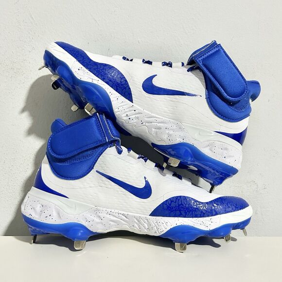 Nike Alpha Huarache Elite 4 Mid “White Royal” Men’s Size 8.5 Baseball Cleats main image 8